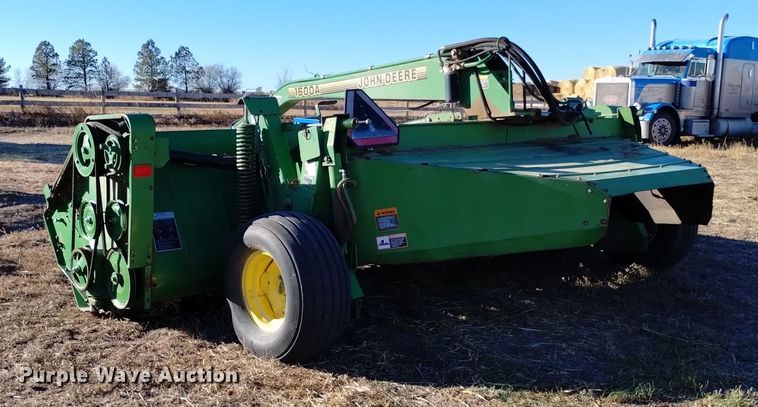 image for item DK8890 John Deere 1600A  windrower