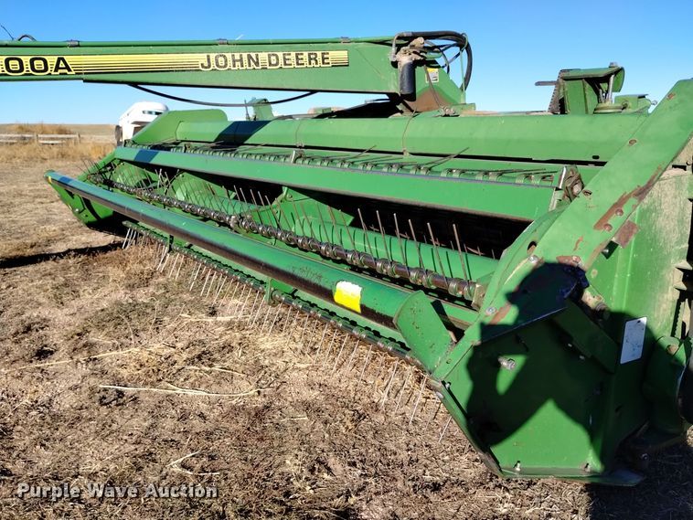 image for item DK8890 John Deere 1600A  windrower