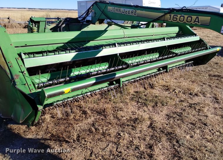 image for item DK8890 John Deere 1600A  windrower