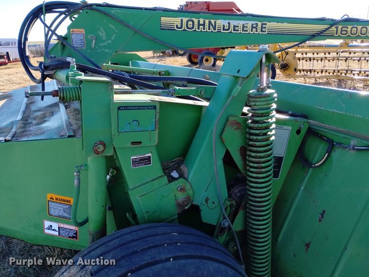 image for item DK8890 John Deere 1600A  windrower