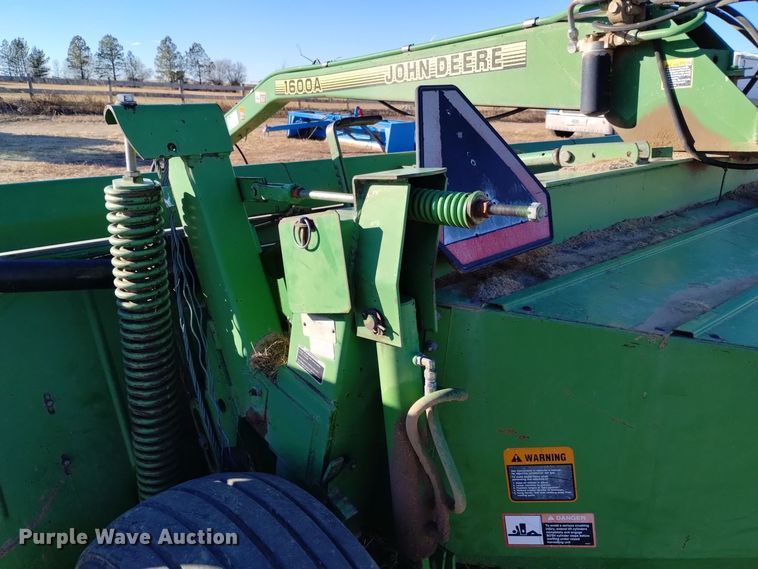 image for item DK8890 John Deere 1600A  windrower