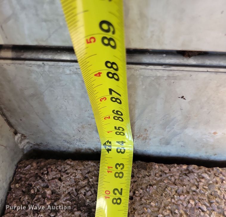 image for item DL7775 1991 K and W Pace Setter  livestock trailer