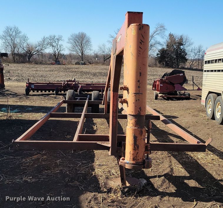 image for item DL7776 Harvest Hand  bale trailer