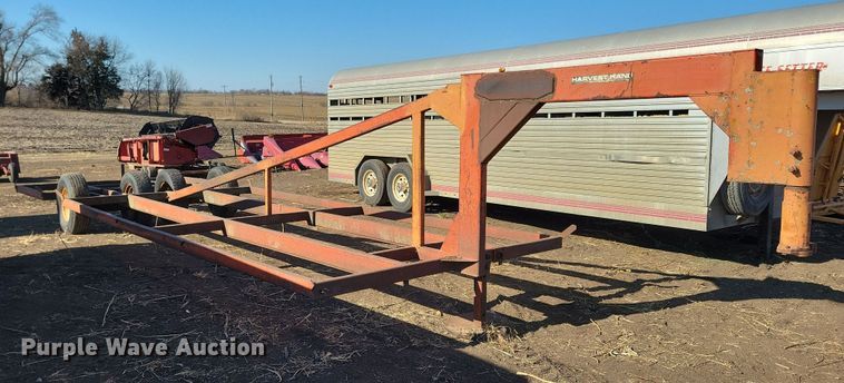 image for item DL7776 Harvest Hand  bale trailer