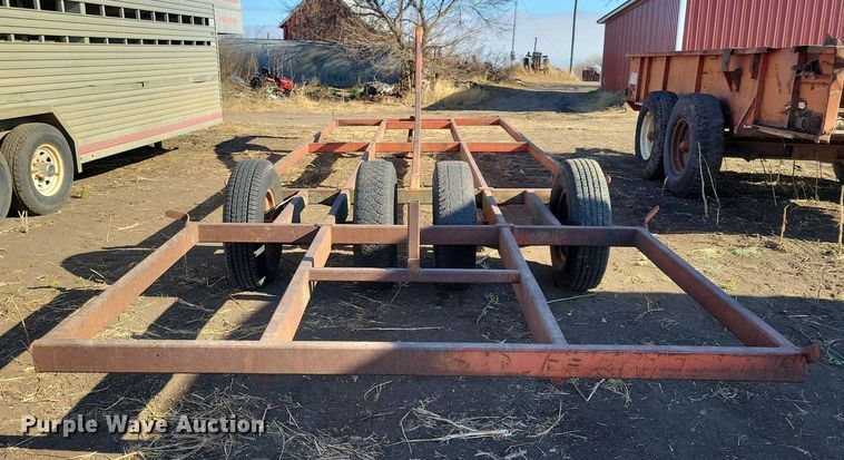 image for item DL7776 Harvest Hand  bale trailer