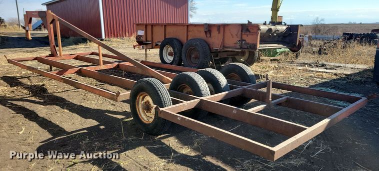 image for item DL7776 Harvest Hand  bale trailer