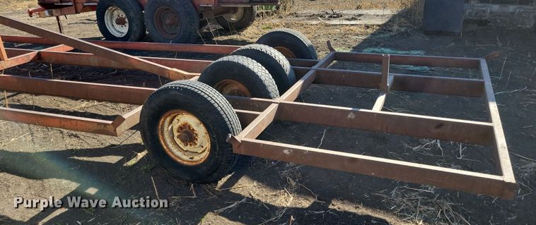 image for item DL7776 Harvest Hand  bale trailer