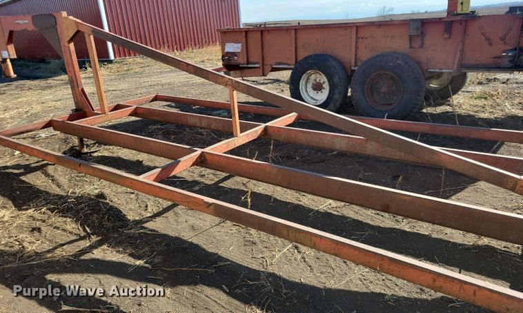 image for item DL7776 Harvest Hand  bale trailer
