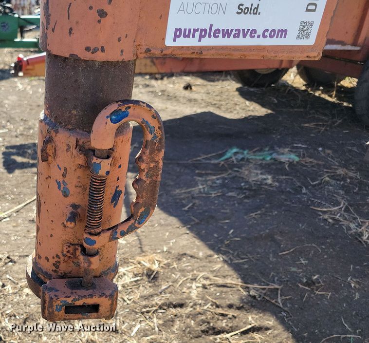 image for item DL7776 Harvest Hand  bale trailer