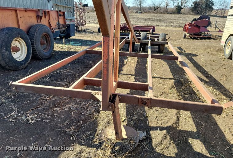 image for item DL7776 Harvest Hand  bale trailer