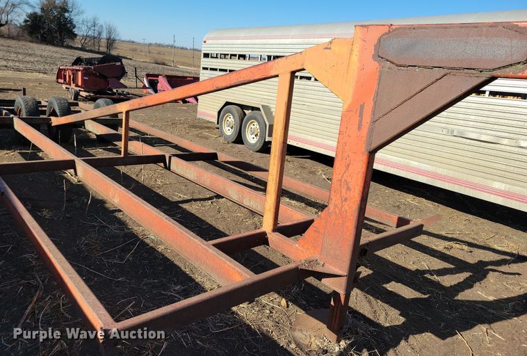 image for item DL7776 Harvest Hand  bale trailer