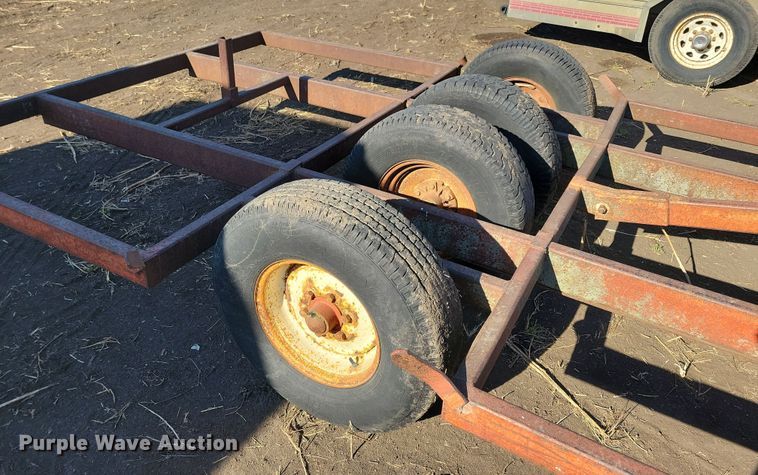 image for item DL7776 Harvest Hand  bale trailer