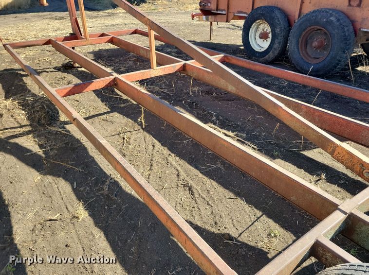 image for item DL7776 Harvest Hand  bale trailer