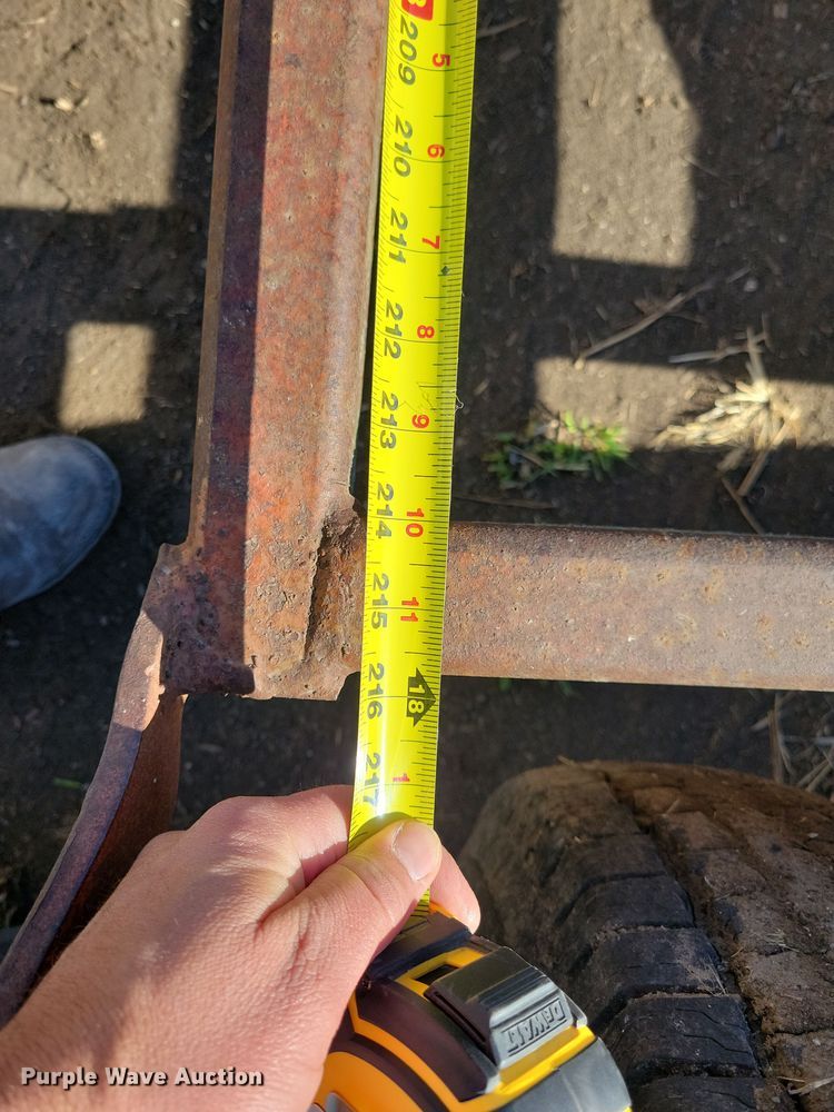 image for item DL7776 Harvest Hand  bale trailer