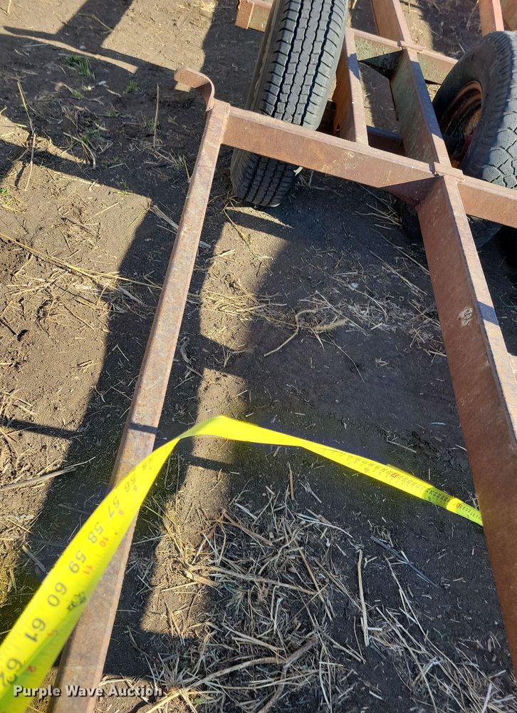 image for item DL7776 Harvest Hand  bale trailer