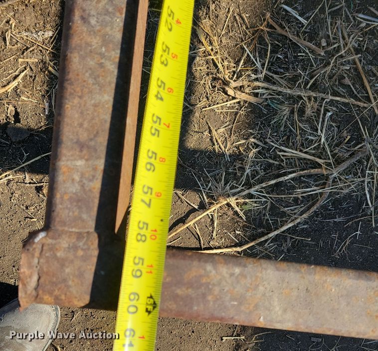 image for item DL7776 Harvest Hand  bale trailer