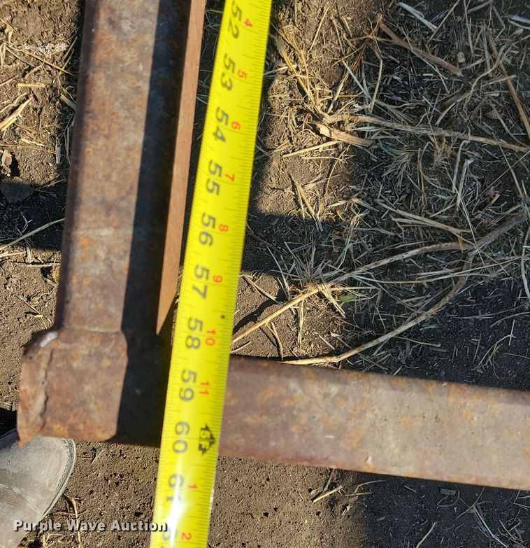 image for item DL7776 Harvest Hand  bale trailer