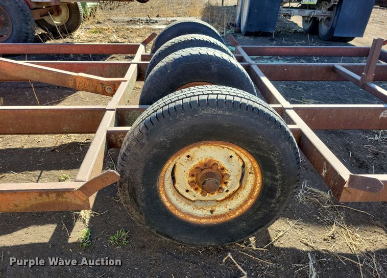image for item DL7776 Harvest Hand  bale trailer