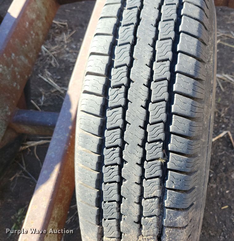 image for item DL7776 Harvest Hand  bale trailer