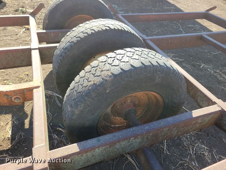 image for item DL7776 Harvest Hand  bale trailer