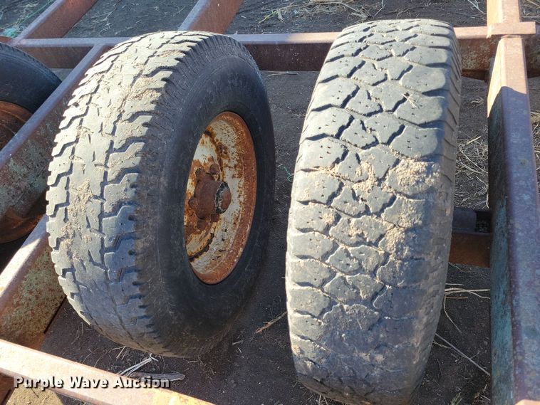 image for item DL7776 Harvest Hand  bale trailer
