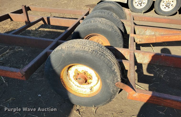 image for item DL7776 Harvest Hand  bale trailer