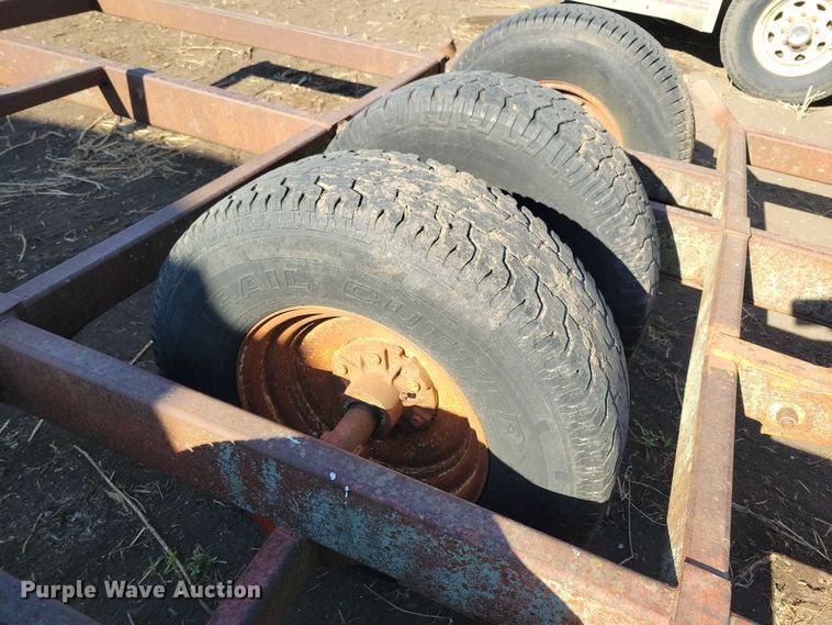 image for item DL7776 Harvest Hand  bale trailer