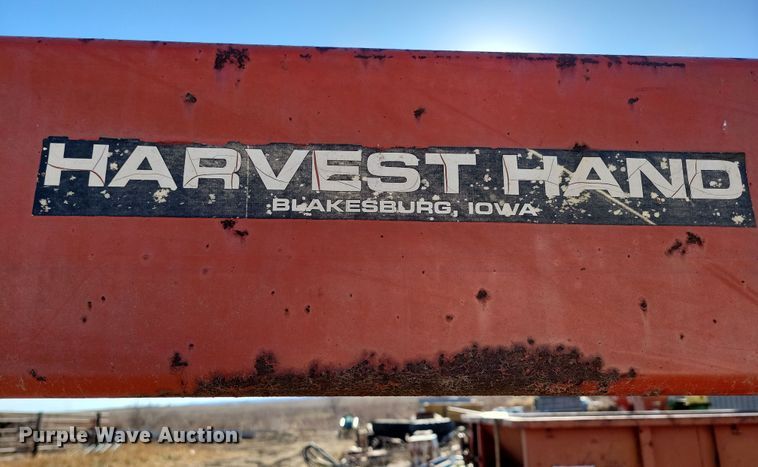 image for item DL7776 Harvest Hand  bale trailer