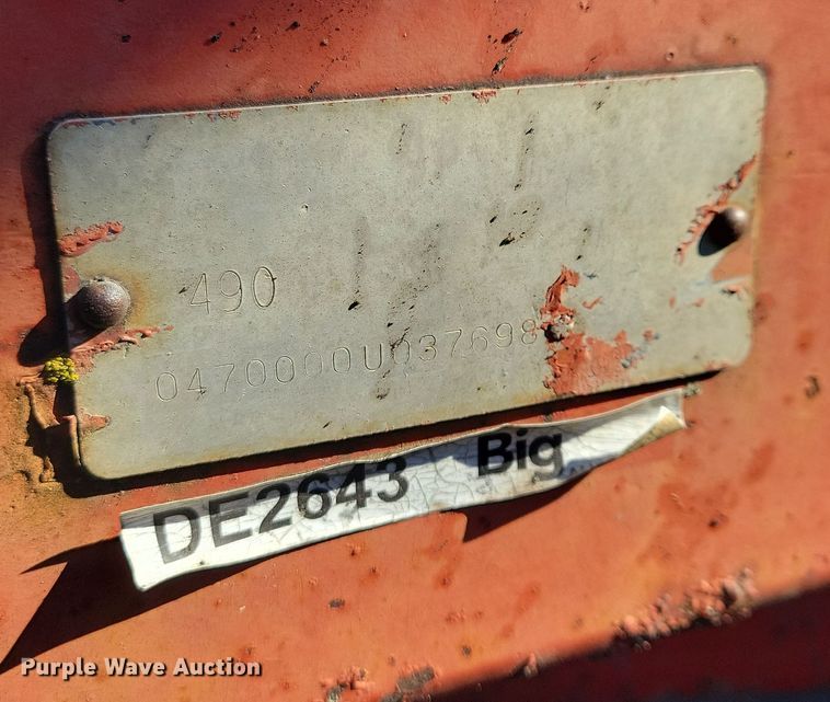 image for item DL7786 International 490  tandem disk