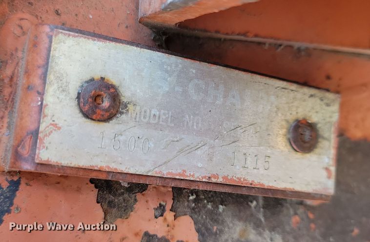 image for item DL7787 Allis Chalmers 1500  disk ripper