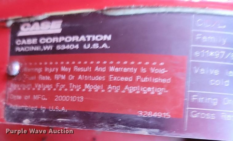 image for item DL7801 2001 Case International 2388 Axial-Flow  combine