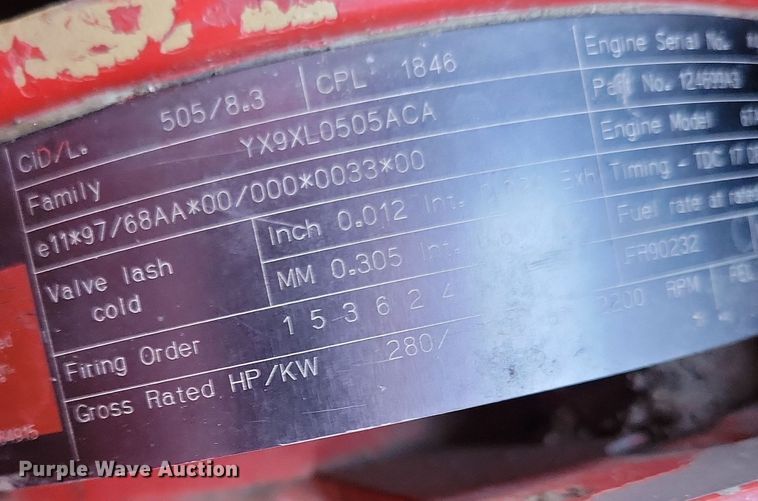 image for item DL7801 2001 Case International 2388 Axial-Flow  combine