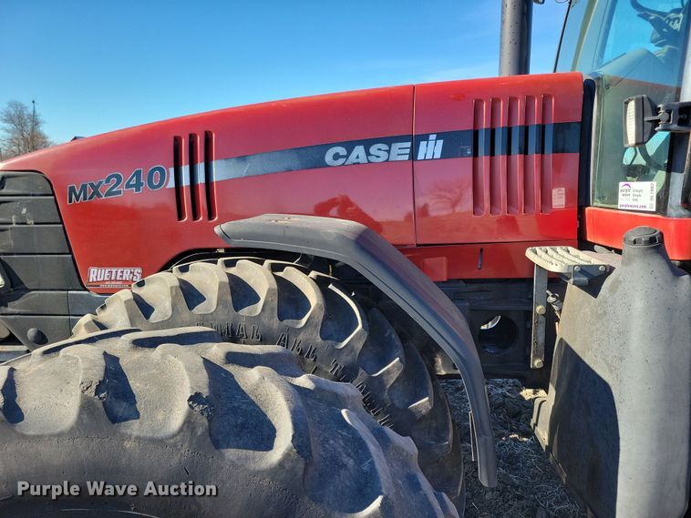 image for item DL7802 1999 Case MX240  MFWD tractor