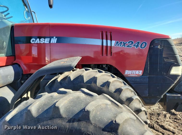 image for item DL7802 1999 Case MX240  MFWD tractor
