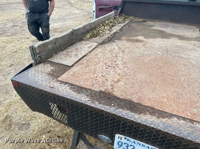 image for item DM2632 1990 GMC Sierra 2500HD flatbed pickup truck