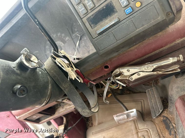 image for item DM2632 1990 GMC Sierra 2500HD flatbed pickup truck