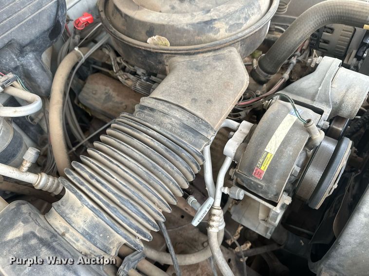 image for item DM2632 1990 GMC Sierra 2500HD flatbed pickup truck