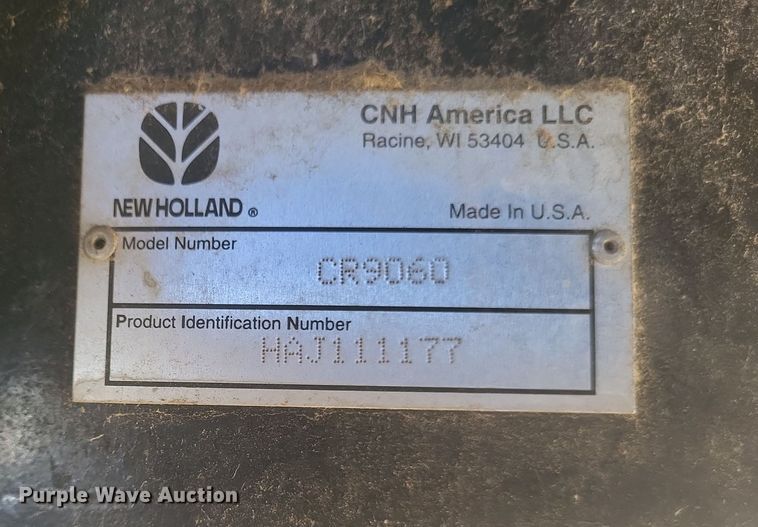 image for item DO4716 2008 New Holland CR9060  combine