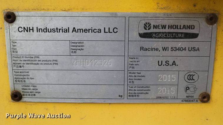 image for item DO4718 2015 New Holland 880CF-30 Super Flex  draper head