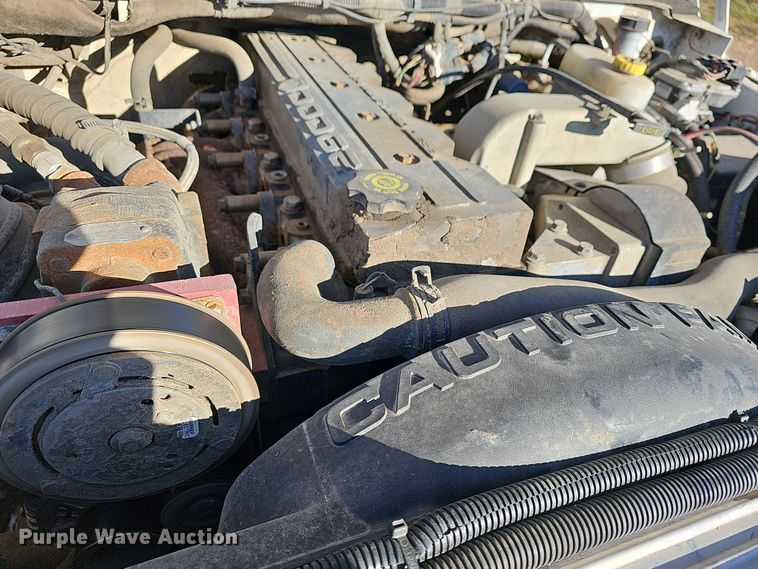 image for item DR5902 2001 Dodge Ram 3500 Laramie SLT  bale bed pickup truck