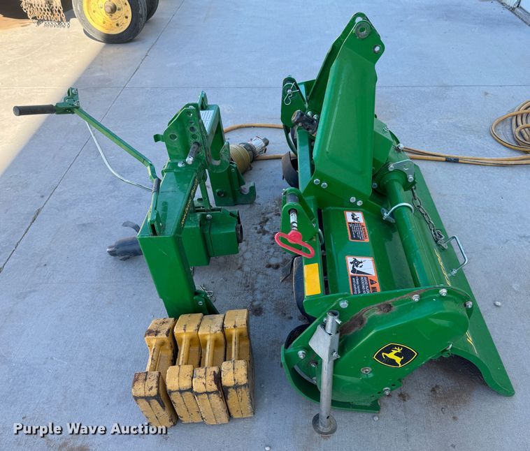 image for item GQ9227 John Deere 647  rototiller
