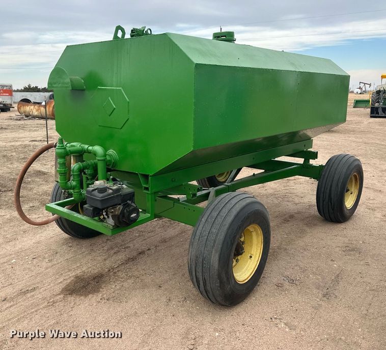 image for item IU9155 Shop built  fuel trailer