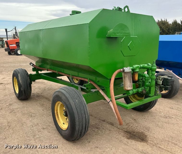 image for item IU9155 Shop built  fuel trailer