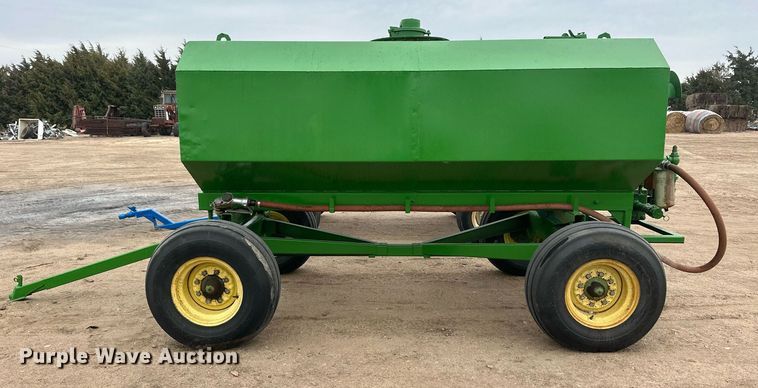 image for item IU9155 Shop built  fuel trailer