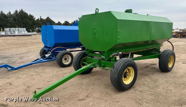 image for item IU9155 Shop built  fuel trailer