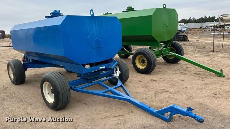 image for item IU9156 Shop built  fuel trailer