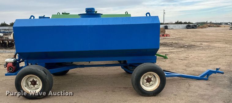 image for item IU9156 Shop built  fuel trailer