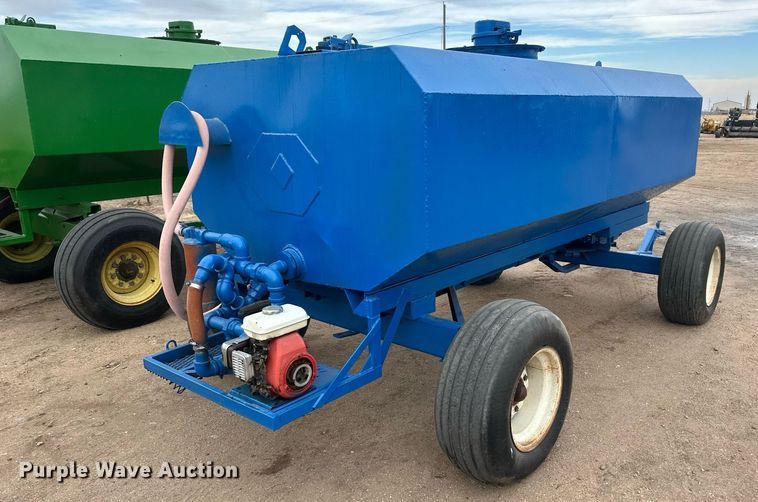 image for item IU9156 Shop built  fuel trailer