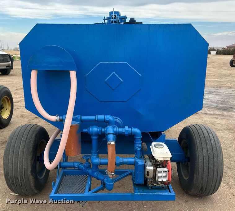 image for item IU9156 Shop built  fuel trailer