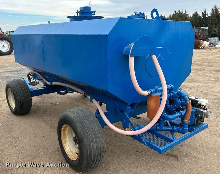 image for item IU9156 Shop built  fuel trailer